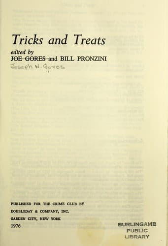 Tapa de Tricks and treats