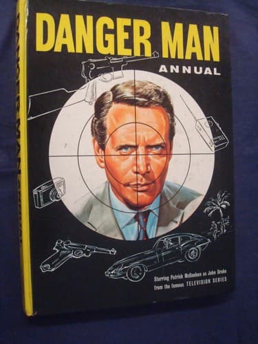Tapa de Danger Man Annual
