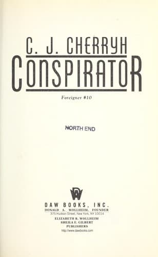 Tapa de Conspirator