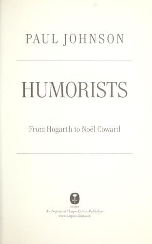 Tapa de Humorists