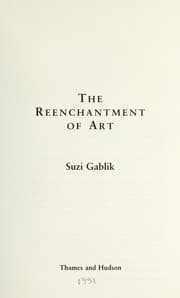 Tapa de The reenchantment of art
