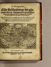 Tapa de Cosmographie, ofte Beschrijvinge de gheheelder werelt