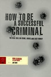 Tapa de How to be a successful criminal