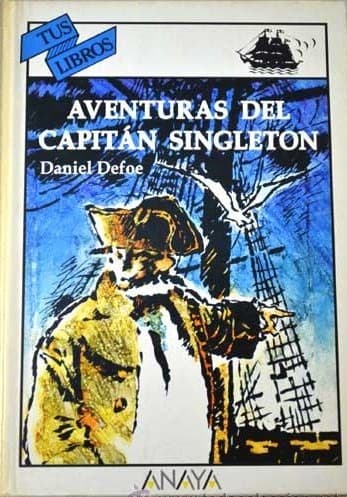 Tapa de Aventuras del capitán Singleton