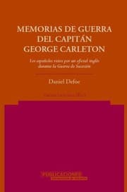 Tapa de Memorias De Guerra Del Capitan George Carleton