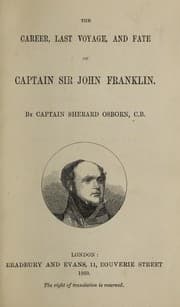 Tapa de The career, last voyage, and fate of Captain Sir John Franklin