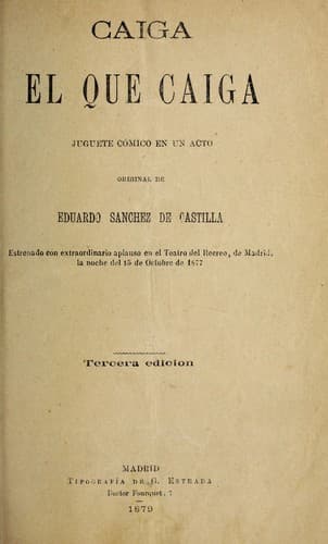 Tapa de Caiga el que caiga