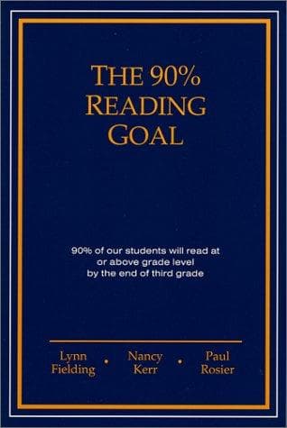 Tapa de The 90% reading goal