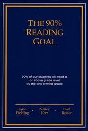 Tapa de The 90% reading goal