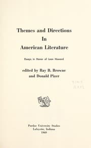 Tapa de Themes and directions in American literature; essays in honor of Leon Howard