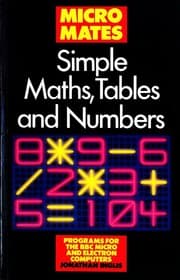 Tapa de Simple maths, tables and numbers