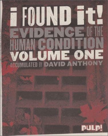 Tapa de I Found It Volume 1