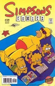 Tapa de Simpson Comics No.109