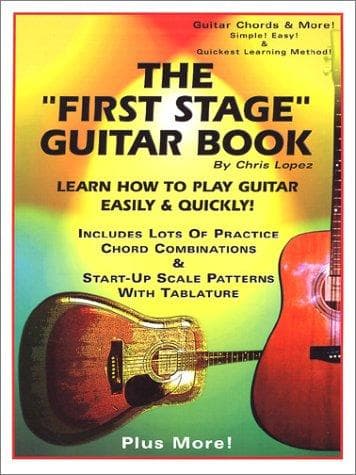 Tapa de The First Stage Guitar Book