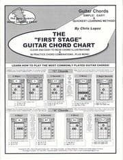 Tapa de The "First Stage" Guitar Chord Chart - Learn How To Play The Most Commonly Played Guitar Chords