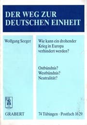 Tapa de Der Weg zur deutschen Einheit