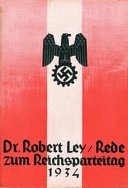 Tapa de Rede zum Reichsparteitag