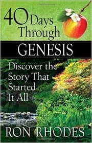 Tapa de 40 Days Through Genesis