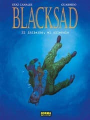 Tapa de Blacksad. El infierno, el silencio
