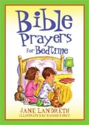 Tapa de Bible prayers for bedtime