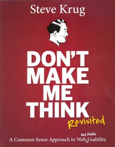 Tapa de Don't Make Me Think, Revisited