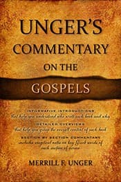 Tapa de Unger's commentary on the gospels