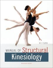 Tapa de Manual of Structural Kinesiology