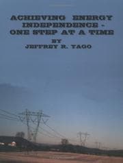 Tapa de Achieving Energy Independence - One Step at a Time