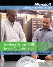 Tapa de Exam 70-646 Windows Server 2008 Administrator