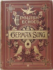 Tapa de English echoes of German song