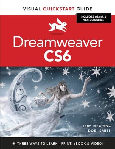 Tapa de Dreamweaver CS6