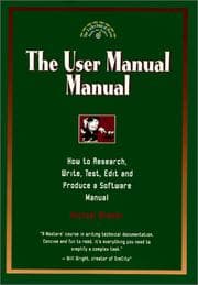 Tapa de The User Manual Manual