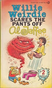 Tapa de Willie Weirdie Scares the Pants Off Al Jaffee