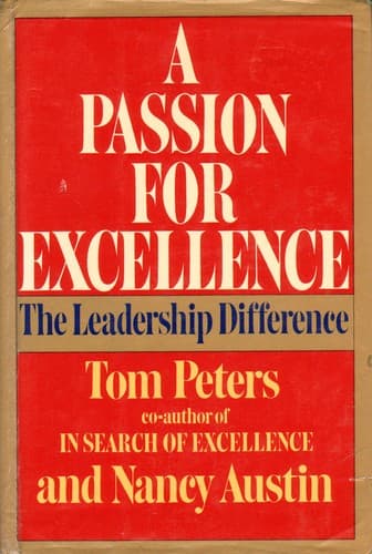 Tapa de A passion for excellence