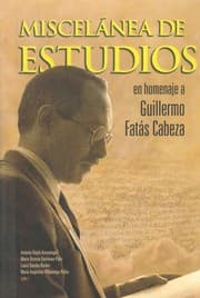 Tapa de Miscelánea de estudios