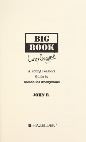 Tapa de Big book unplugged