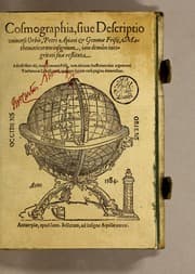 Tapa de Cosmographia, siue descriptio vniuersi orbis