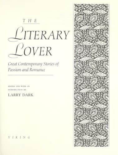 Tapa de The Literary Lover