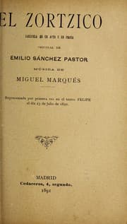 Tapa de El zortzico