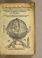 Tapa de Cosmographia, siue descriptio vniuersi orbis