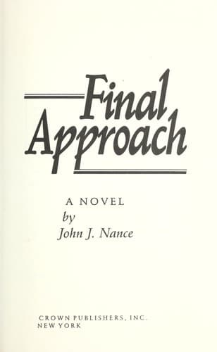 Tapa de Final approach