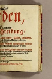 Tapa de Neu-entdecktes Norden, oder, Gründliche und wahrhaffte Reise-Beschreibung, aller mitternächtigen und nordwärts-gelegenen Länder, Städte, Vestungen, und Insulen, samt der darinnen sich befindlichen Nationen, Lebens-Art, Sitten und Religion, ingleichen was allda für Handlungen und Gewerb getrieben und auf was Art aus diesen Nord-Ländern uns Teutschen Nutzen geschafft werden könnte