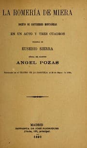 Tapa de La romeri a de Miera