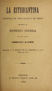 Tapa de La estudianta