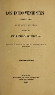 Tapa de Los inconvenientes