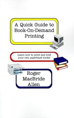 Tapa de A Quick Guide to Book-On-Demand Printing