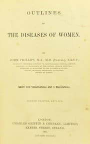 Tapa de Outlines of the diseases of women