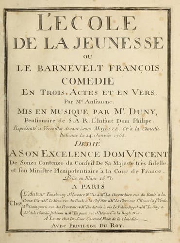 Tapa de L'ecole de la jeunesse