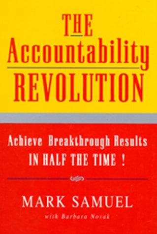 Tapa de The accountability revolution