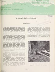 Tapa de A multiple BAF angle gage